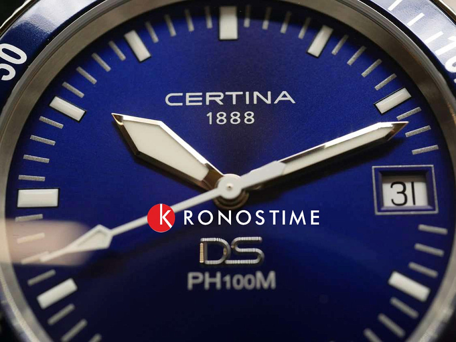 Часы Certina DS PH100M Gent C044.410.18.040.00 — мужские, тканевый