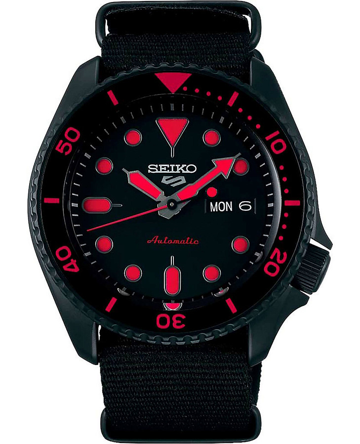 Часы Seiko 5 Sports SRPD83K1 — мужские, черный