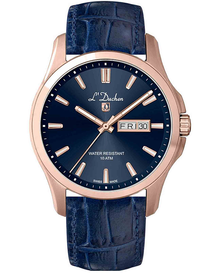 Часы L'Duchen Dynamique D 261.46.36 — мужские, синий