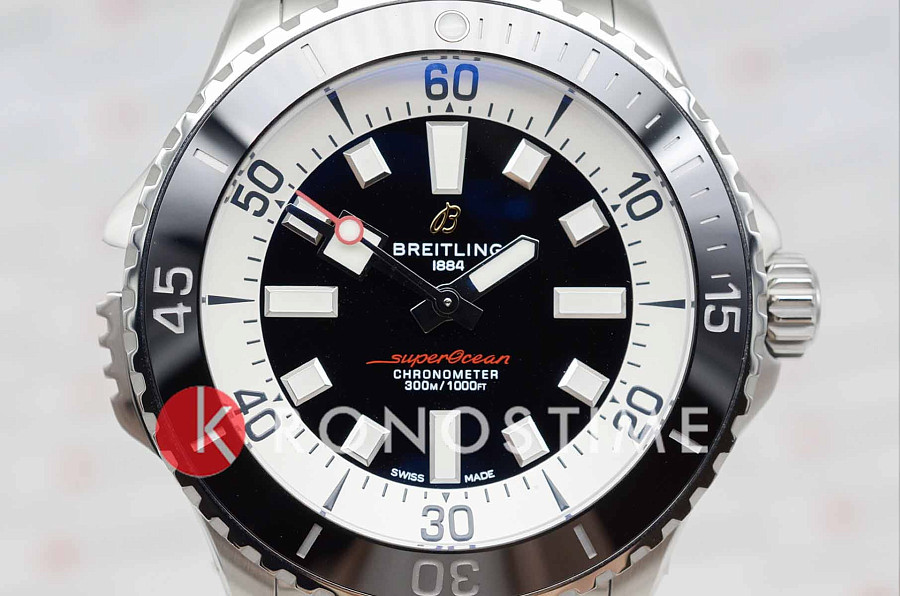 Часы Breitling Superocean Automatic 46 A17378211B1A1 — сталь металл, Швейцария