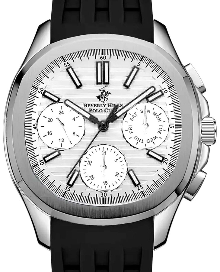 Часы Beverly Hills Polo Club BP3211X.331 — кварцевые, металл сталь
