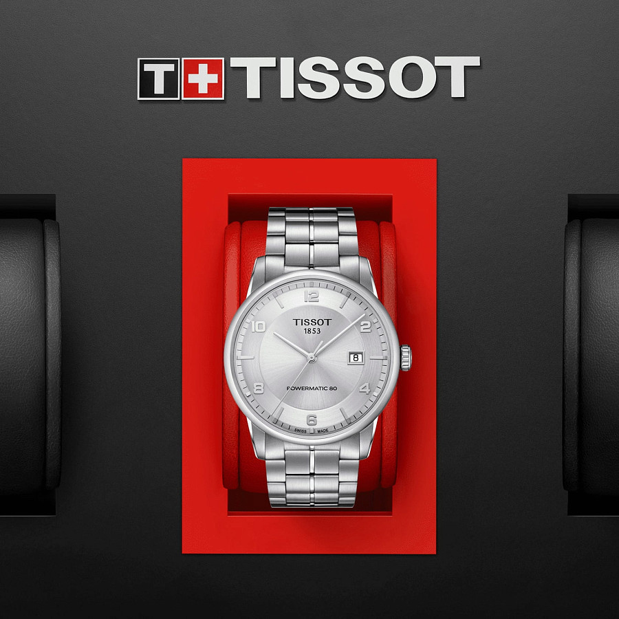 Часы Tissot Luxury Powermatic 80 T086.407.11.037.00 — Швейцария, механические