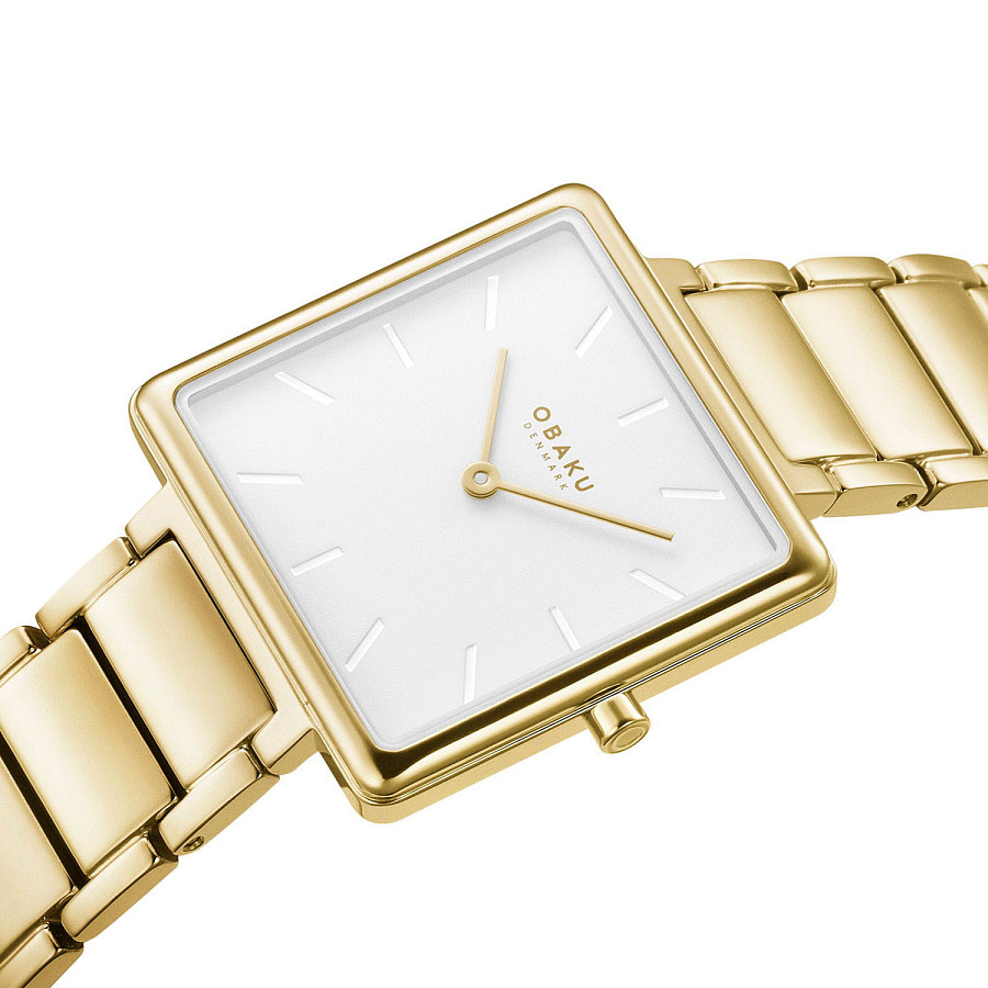 Часы Obaku Links V259LXGISG — кварцевые, металл сталь