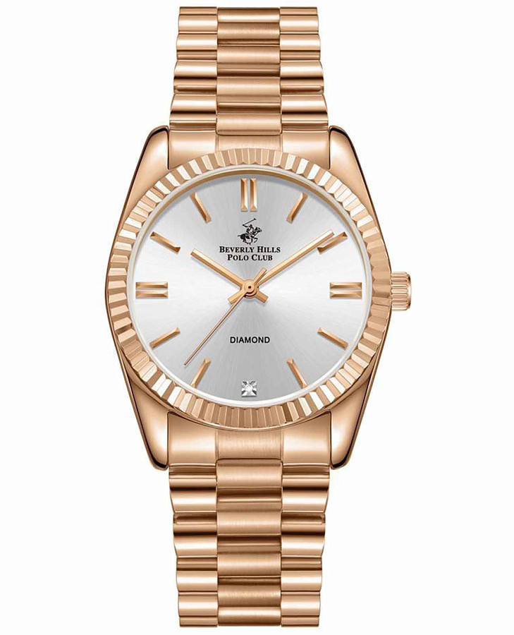 Часы Beverly Hills Polo Club BP3172C.431 — женские, серебристый