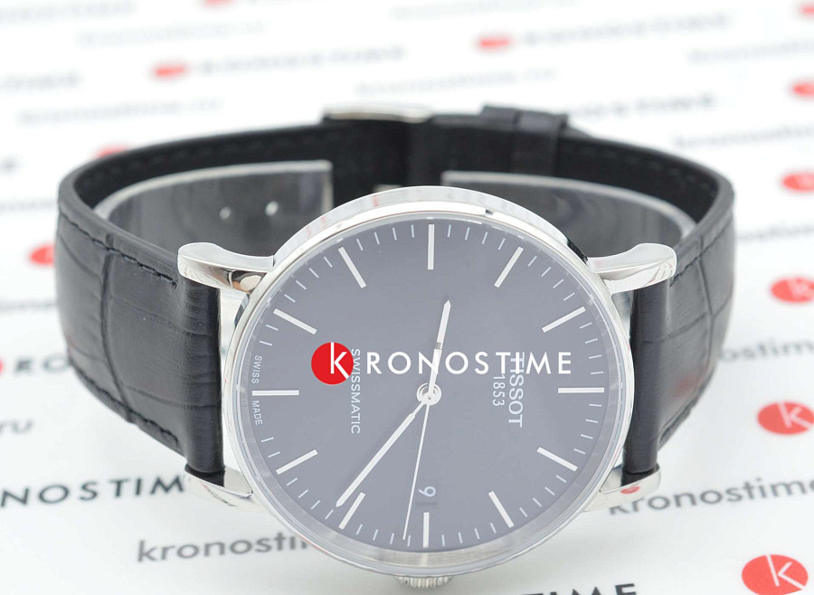 Часы Tissot Everytime Swissmatic T109.407.16.051.00 — мужские, кожаный