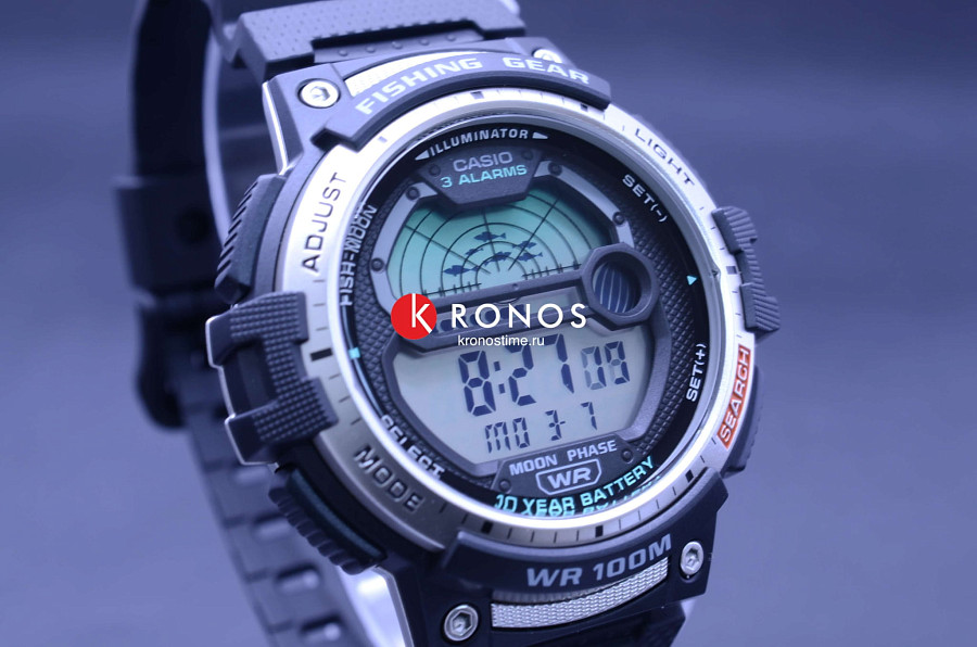 Часы Casio Collection WS-1200H-1A — пластик, Япония