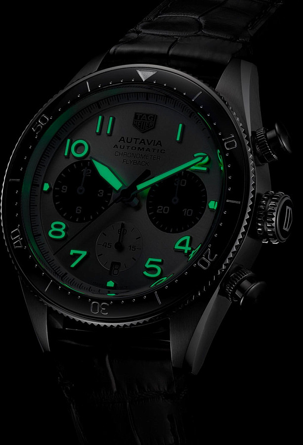 Часы TAG Heuer Autavia CBE511B.FC8279 — кожаный, мужские