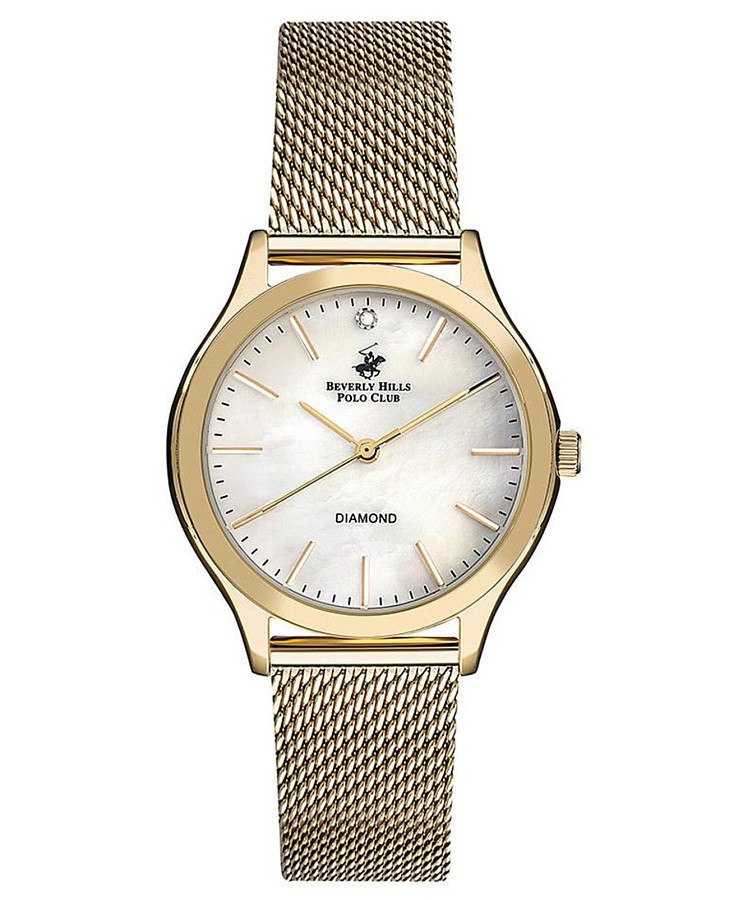 Часы Beverly Hills Polo Club BP3167C.120 — женские, перламутровый