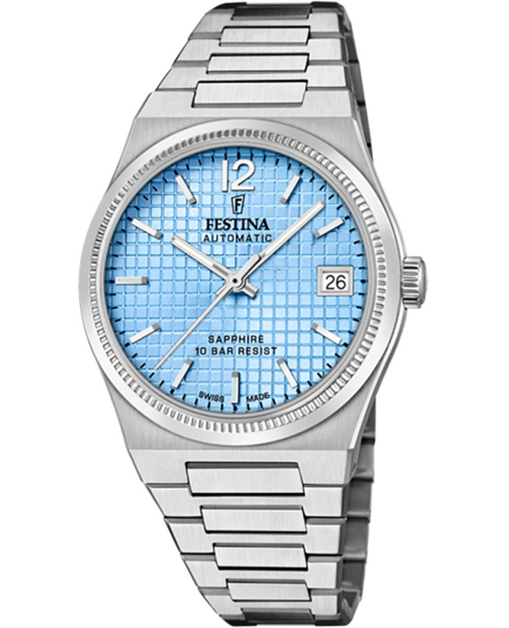 Часы Festina Classics F20029/2 — женские, голубой