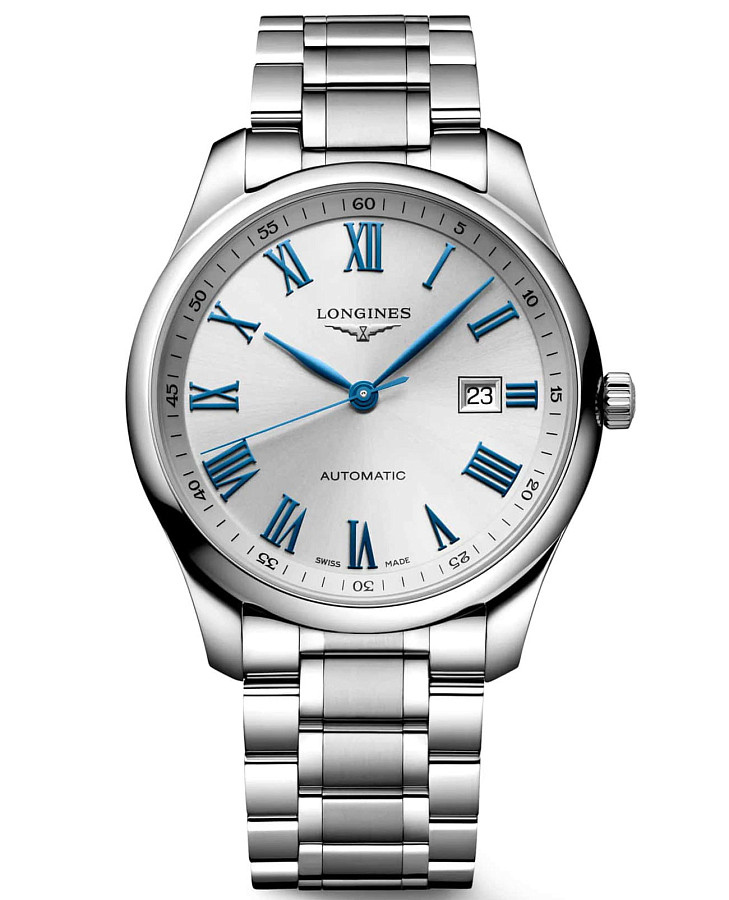 Часы Longines Master Collection L2.893.4.79.6 — мужские, серебристый