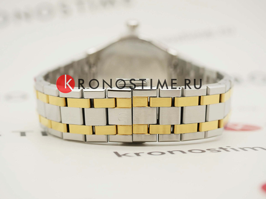 Часы Maurice Lacroix Aikon Quartz AI1106-PVY13-170-1 — перламутровый, сталь металл