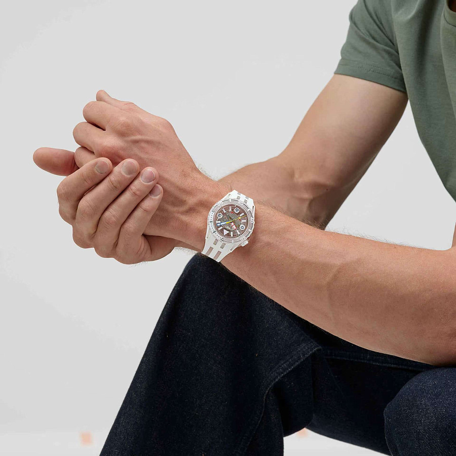 Часы Swatch Aurelia Aurita SSCU09K100 — Швейцария, кварцевые