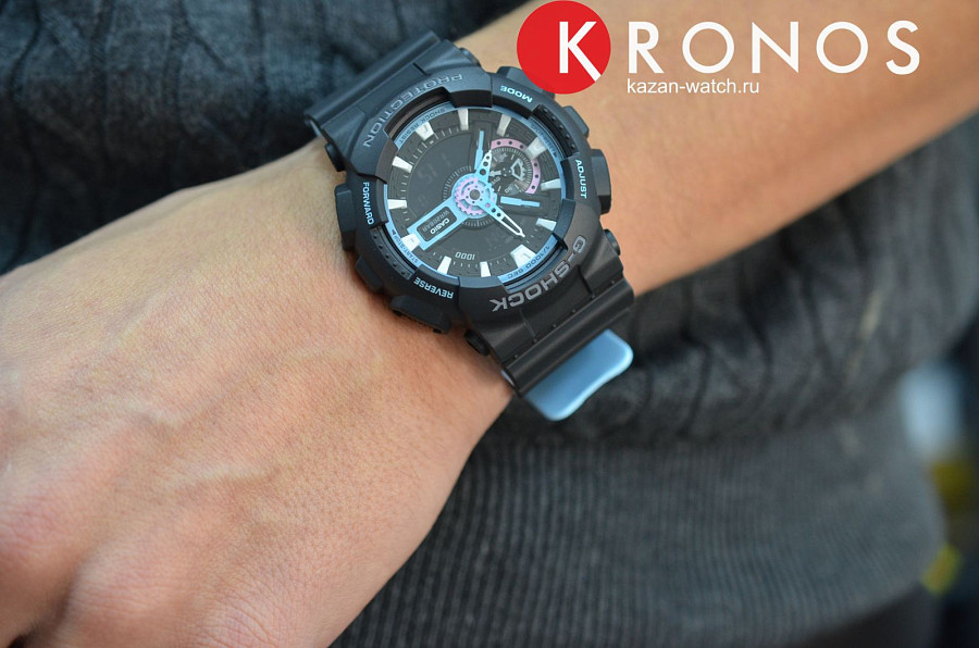 Часы Casio G-Shock GA-110PC-1A — артикул GA-110PC-1A