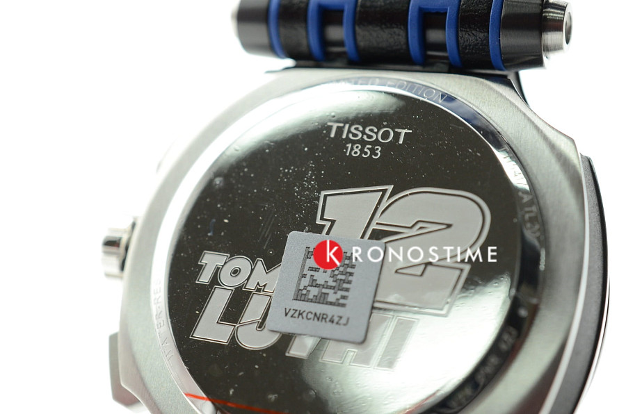Часы Tissot T-Race Thomas Luthi 2020 T115.417.27.057.03 — черный, кварцевые