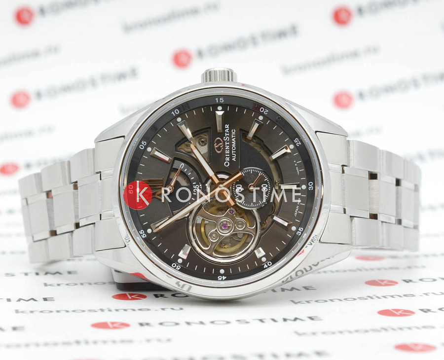 Часы Orient Star RE-AV0004N (RE-AV0005N) — механические, металл сталь