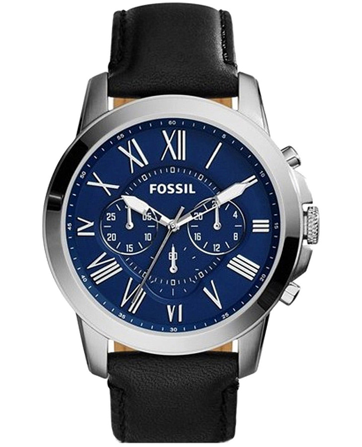 Часы Fossil Grant FS4990 — мужские, синий