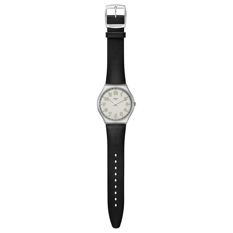 Часы Swatch Skin Irony 42 SS07S134 — кожаный, женские