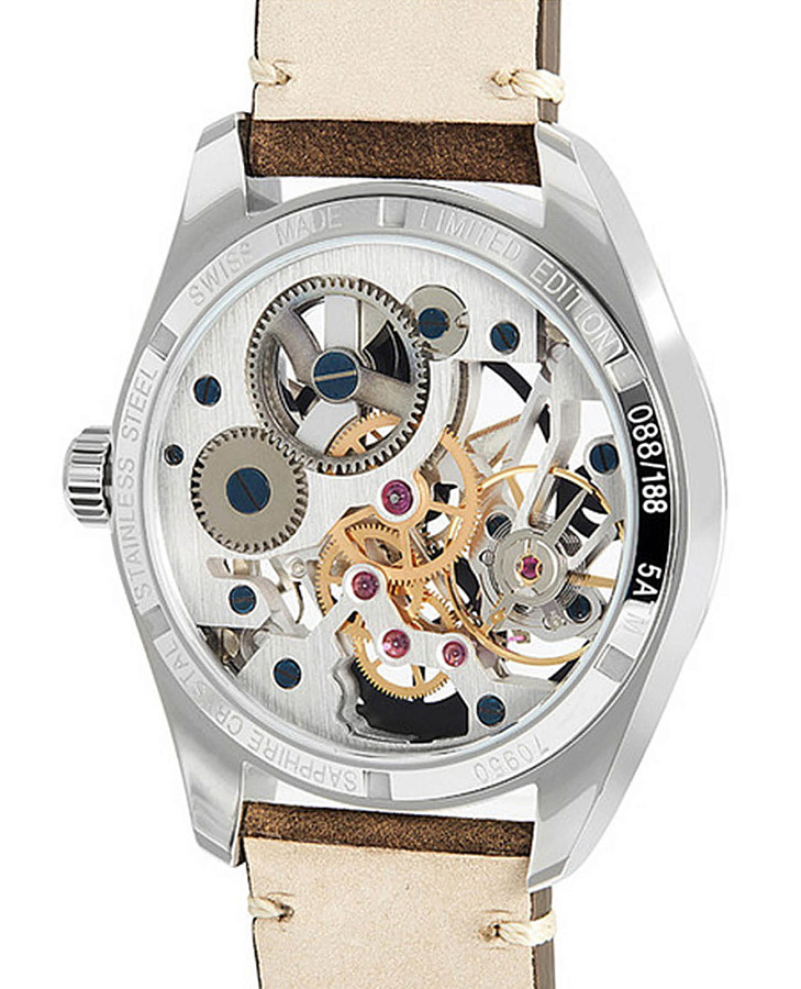 Часы Atlantic Seaflight Skeleton Limited Edition 70950.41.69R — металл сталь, Швейцария