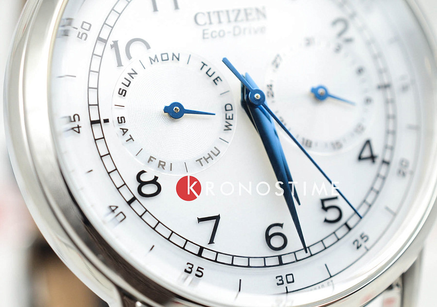 Часы Citizen Eco-Drive AO9000-06B — кожаный, мужские