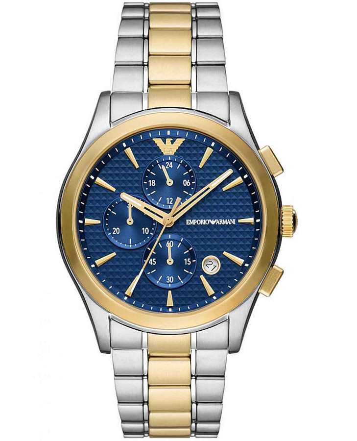 Часы Emporio Armani Paolo AR11579 — мужские, синий