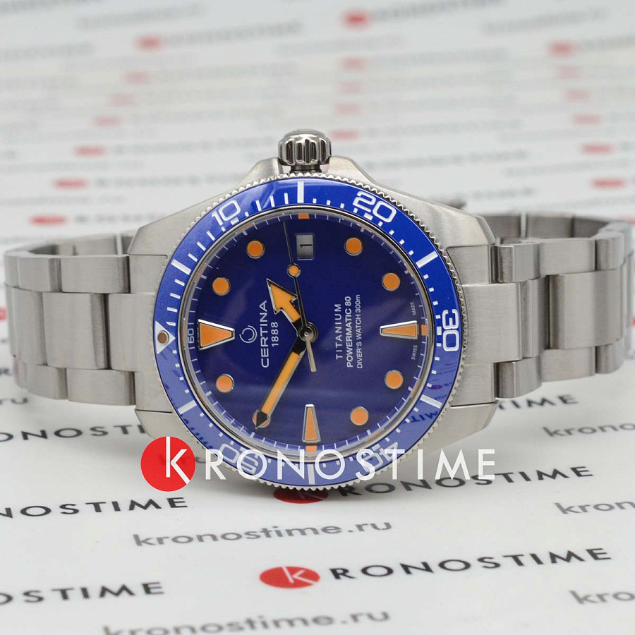 Часы Certina DS Action Diver C048.807.44.041.00 — механические, титан