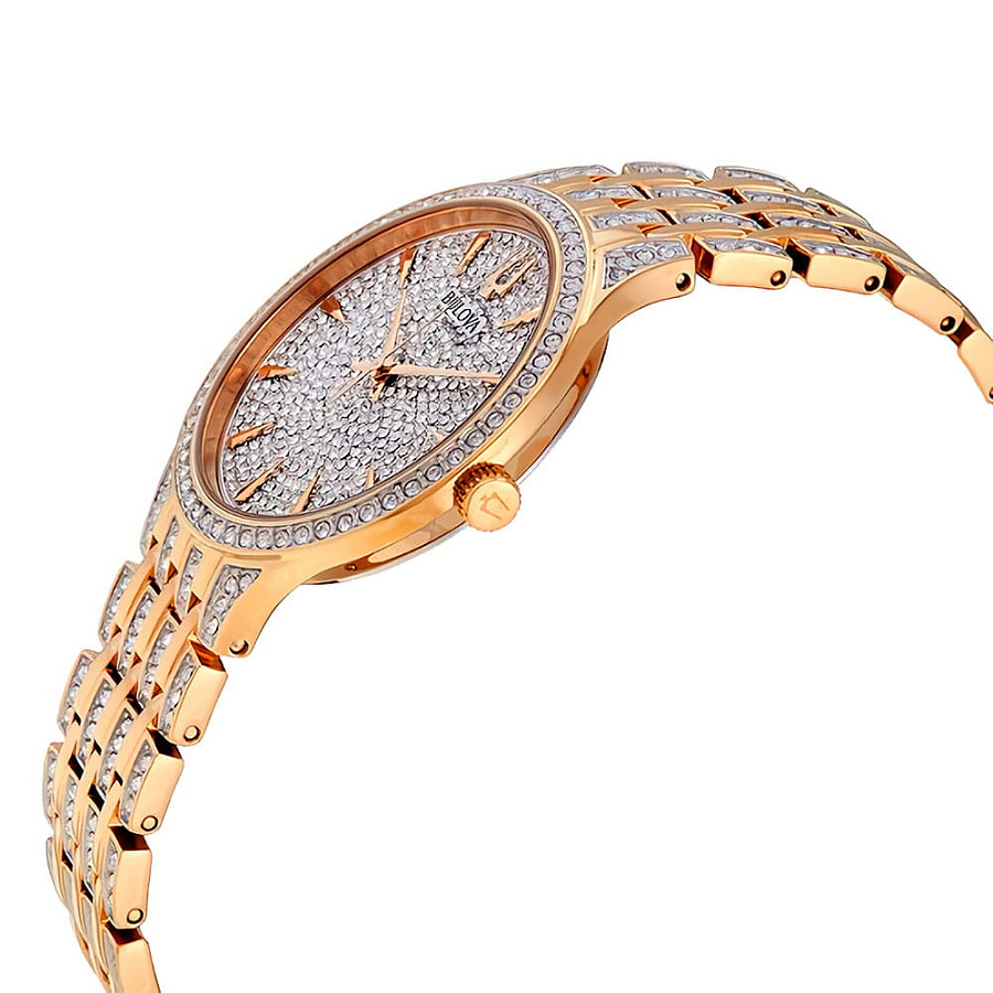Часы Bulova Phantom 98A229 — нержавеющая сталь с ip-покрытием, мужские