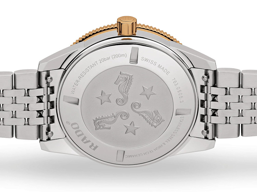 Часы Rado Captain Cook Automatic R32137153 — металл сталь, Швейцария