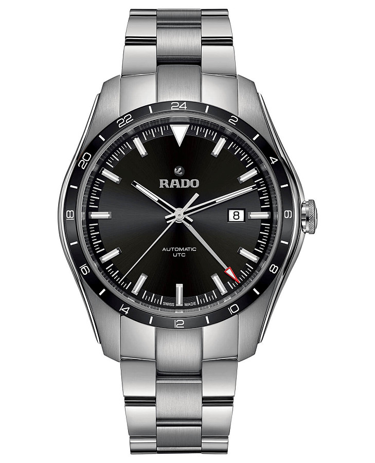Часы Rado Hyperchrome Automatic UTC R32050153 — мужские, черный