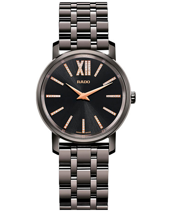 Часы Rado Diamaster R14064707 — женские, черный