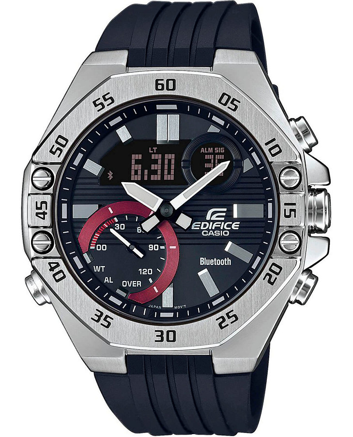Часы Casio Edifice ECB-10P-1ADF (ECB-10P-1A) — мужские, черный