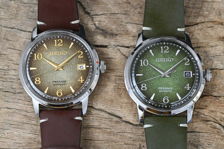 Часы Seiko Presage SRPF43J1 — коричневый, металл сталь