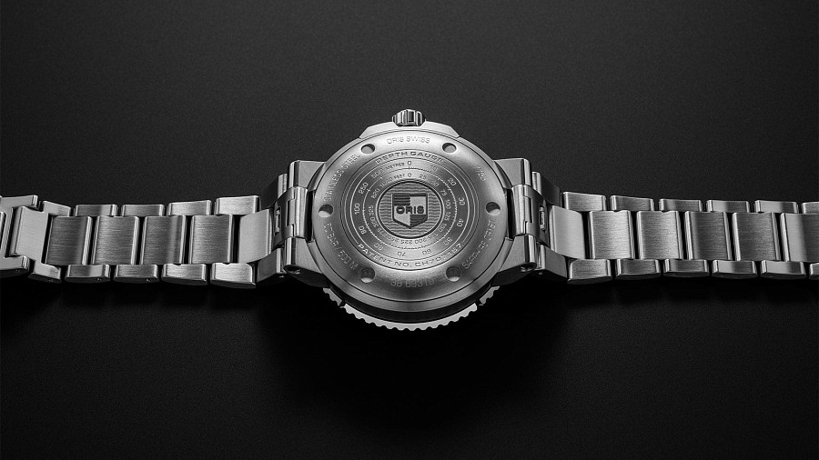Часы Oris Aquis Depth Gauge 01 733 7755 4154-Set MB — нержавеющая сталь, мужские