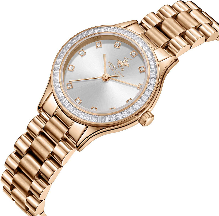 Часы Beverly Hills Polo Club BP3639C.430 — кварцевые, сталь металл