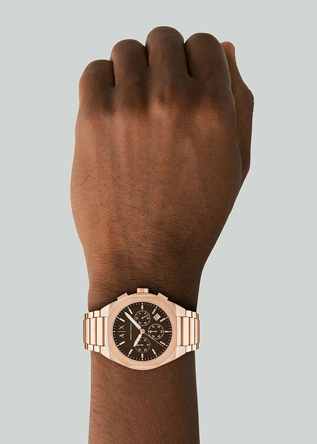 Часы Armani Exchange Rafael AX4188 — кварцевые, металл сталь