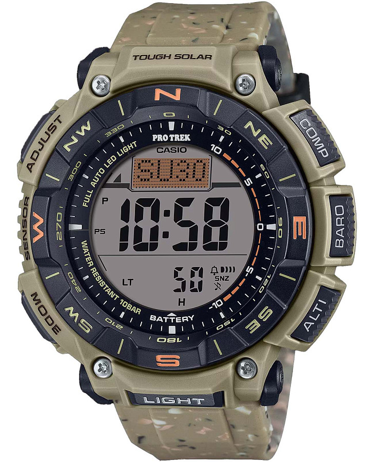 Часы Casio Pro Trek PRG-340SC-5DR (PRG-340SC-5) — мужские