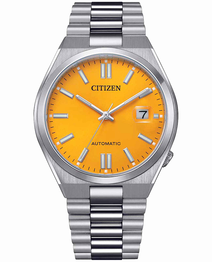 Часы Citizen Tsuyosa NJ0150-81Z — мужские, желтый
