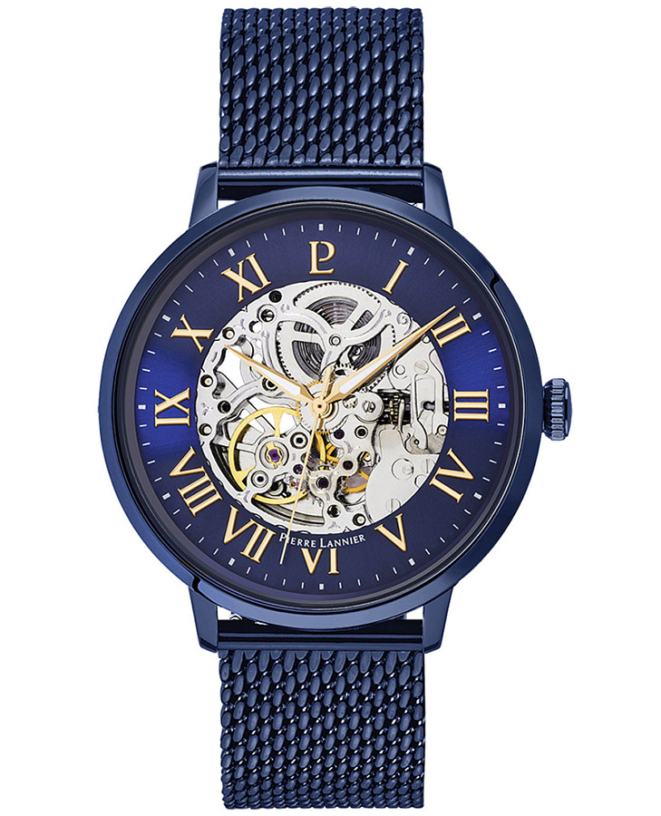 Часы Pierre Lannier Automatic 318B468 — мужские, синий