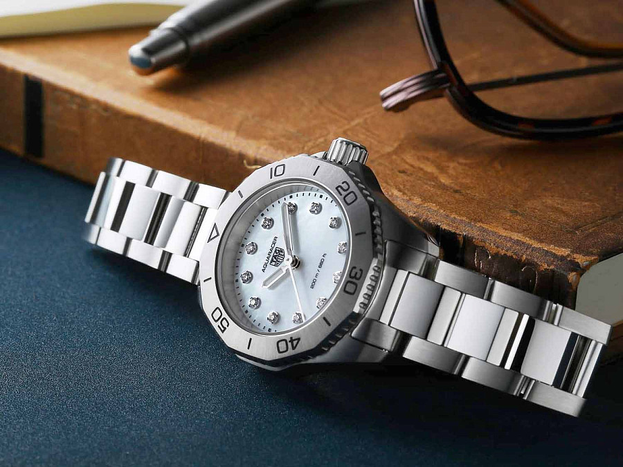 Часы TAG Heuer Aquaracer Professional 200 WBP1416.BA0622 — женские, серебристый