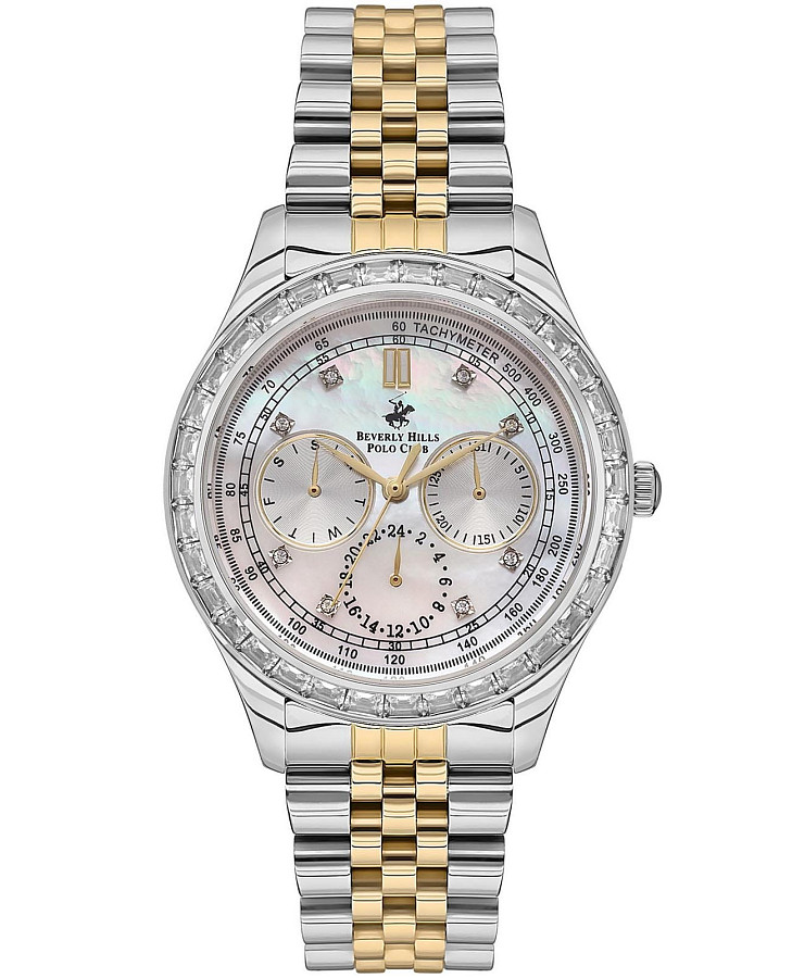 Часы Beverly Hills Polo Club BP3563X.220 — женские, перламутровый