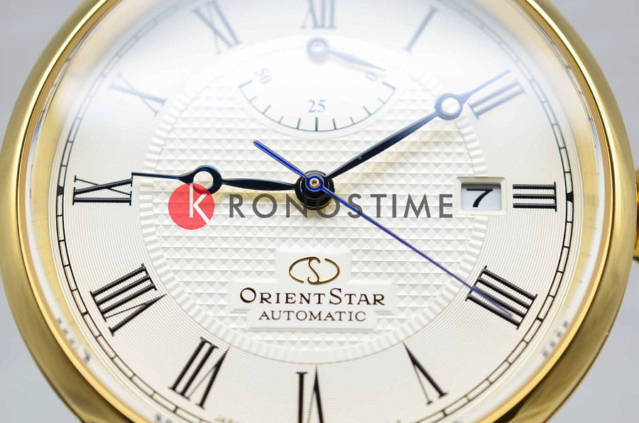 Часы Orient Star RE-AU0001S — кожаный, мужские