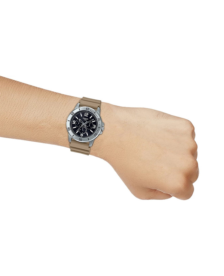 Часы Casio Collection MTP-VD300-5B — кварцевые, металл сталь