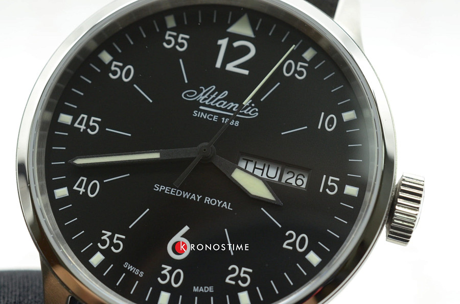 Часы Atlantic Speedway Royal 68351.41.65S — металл сталь, Швейцария