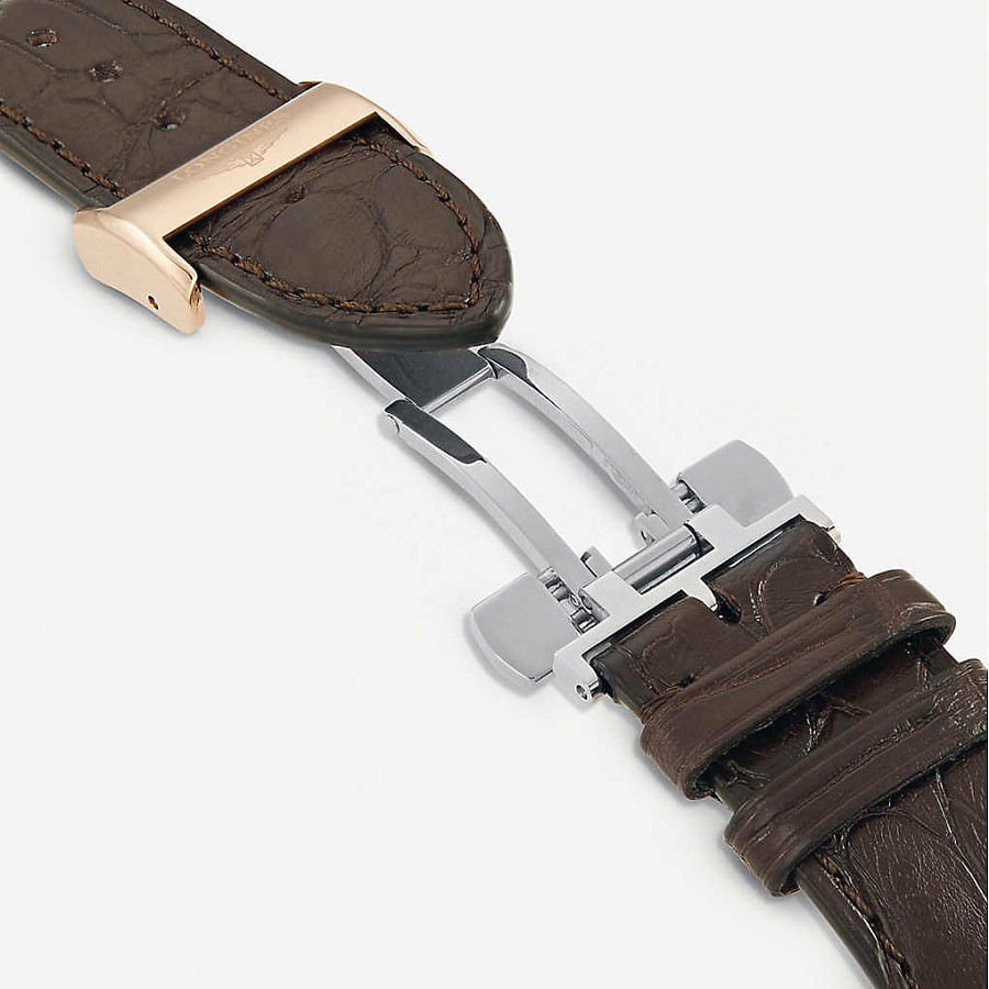 Часы Longines Record Collection L2.821.5.76.2 — кожаный, мужские