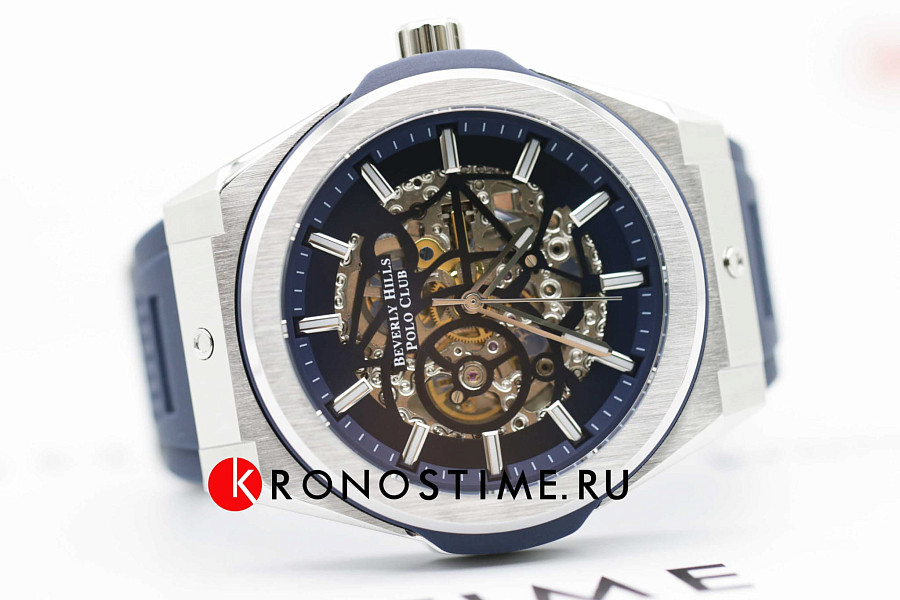 Часы Beverly Hills Polo Club BP3315X.399 — механические, сталь металл