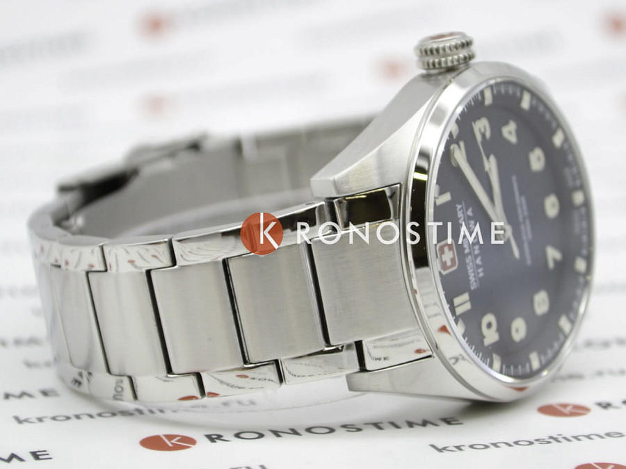 Часы Swiss Military Hanowa Greyhound SMWGG0001504 — мужские, нержавеющая сталь