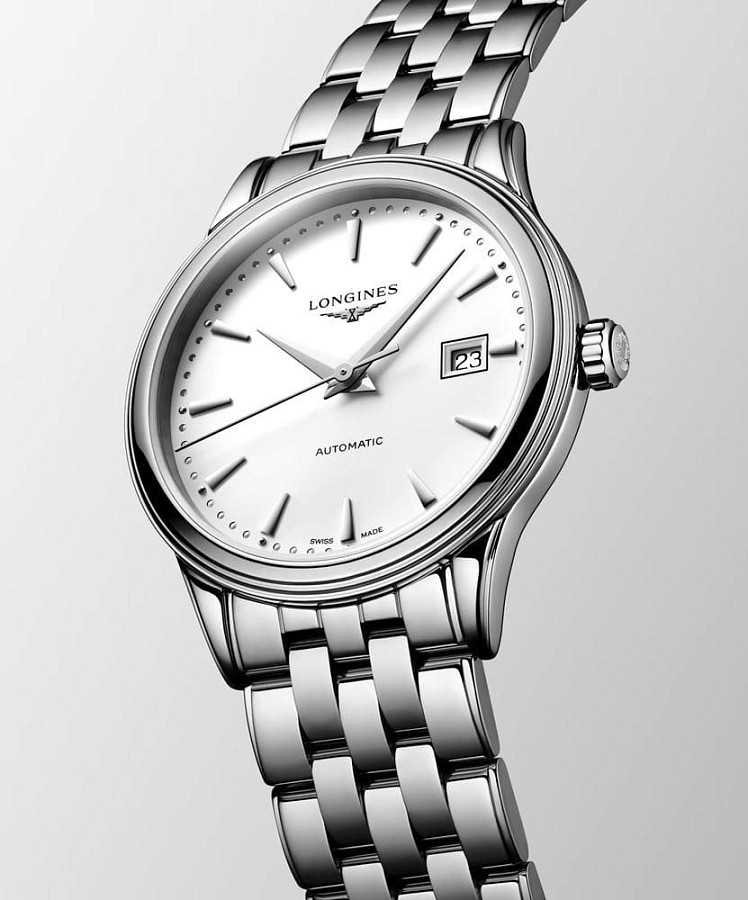 Часы Longines Flagship L4.374.4.18.6 — металл сталь, Швейцария