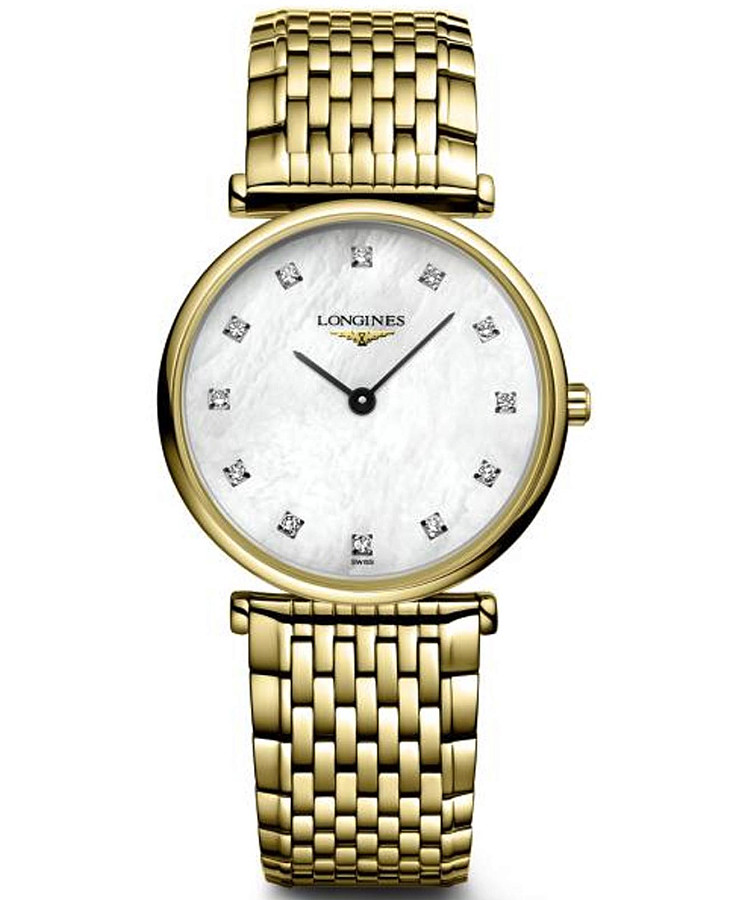 Часы Longines La Grande Classique L4.512.2.87.8 — женские, перламутровый