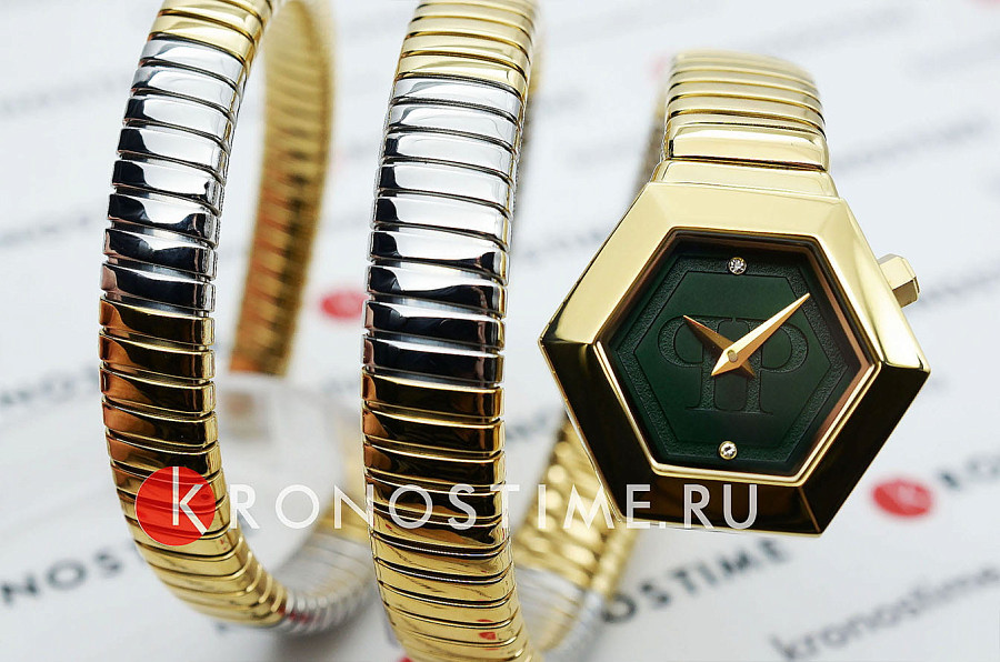 Часы Philipp Plein Snake Hexagon PWZAA0323 — Германия, кварцевые