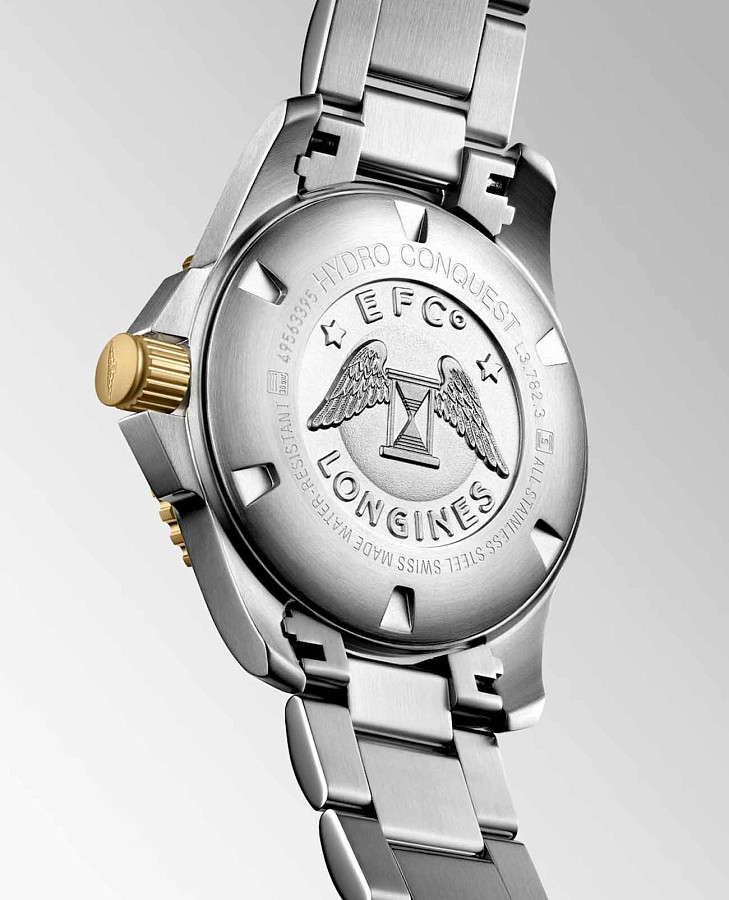 Часы Longines HydroConquest L3.782.3.06.7 — металл сталь, Швейцария