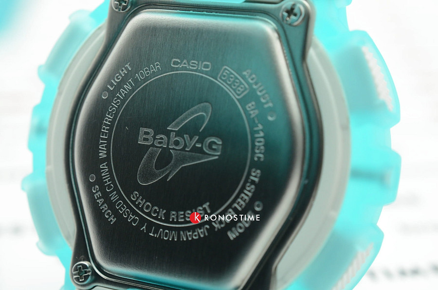 Часы Casio Baby-G BA-110SC-2A — Япония, кварцевые
